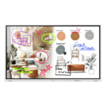 Samsung WM75FX Digitale signage flatscreen 190,5 cm (75") LED Wifi 450 cd/m² 4K Ultra HD Grijs, Wit Touchscreen Tizen 12/7