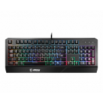 MSI VIGOR GK20 keyboard Gaming USB QWERTZ German Black