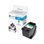 G&G Image 15157/NH-RC8727BK Printhead cartridge black, 1x380 pages 20ml Pack=1 (replaces HP 27) for HP DeskJet 3420/3650/OfficeJet 4200 Series/OfficeJet 4315/OfficeJet 5610