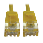 Tripp Lite N261-S01-YW networking cable Yellow 11.8" (0.3 m) Cat6a U/UTP (UTP)