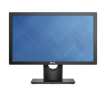 DELL E Series E1916HV computer monitor 48.3 cm (19") 1366 x 768 pixels HD LCD Black