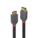 Lindy 36484 DisplayPort cable 5 m Black, Grey
