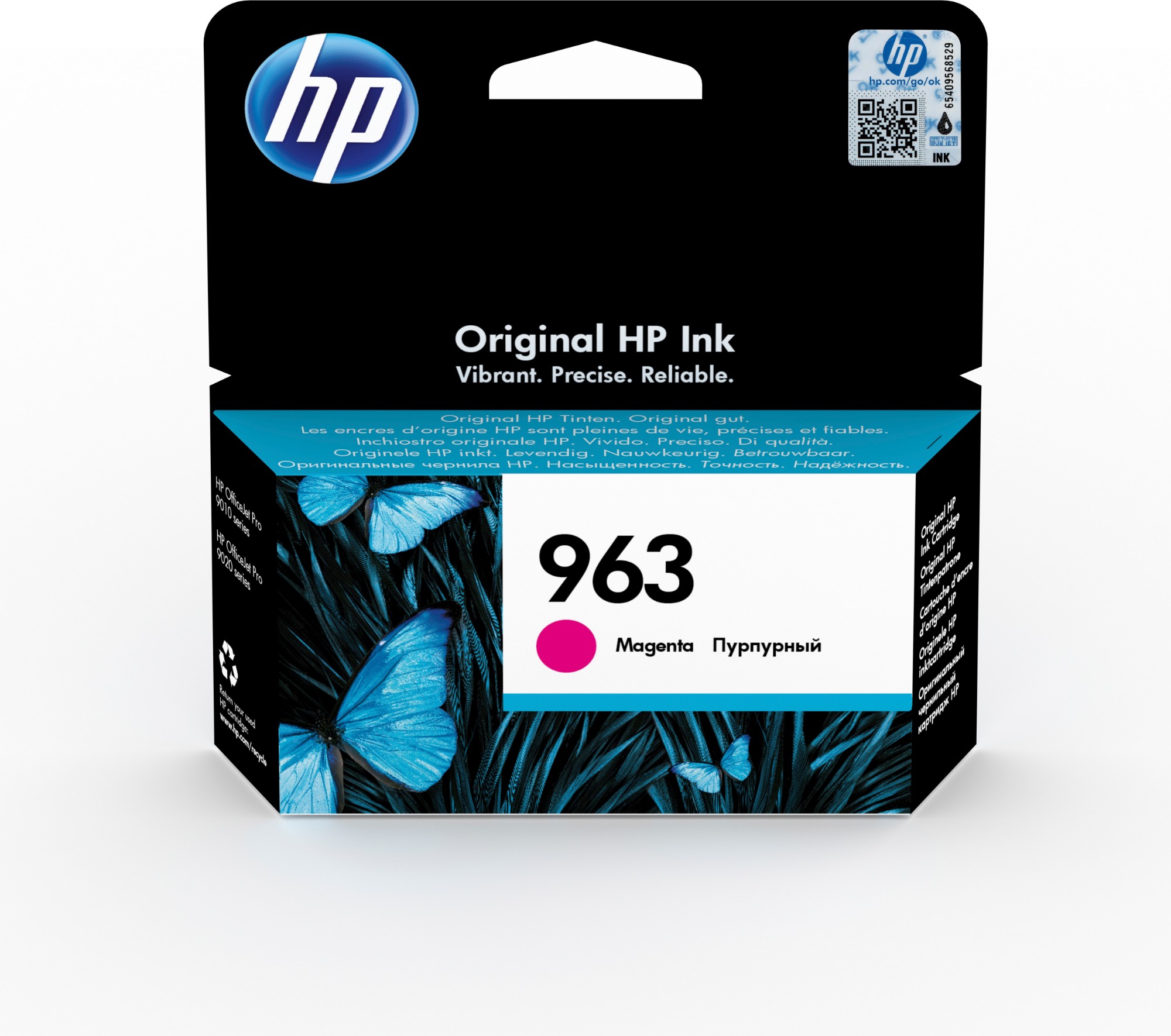 HP 963 Ink Cartridge Magenta 3JA24AE