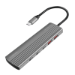 LogiLink USB 3.2 Gen2 Hub, 10+1-port, 2x USB-A, 8x USB-C, PD 100W, aluminum