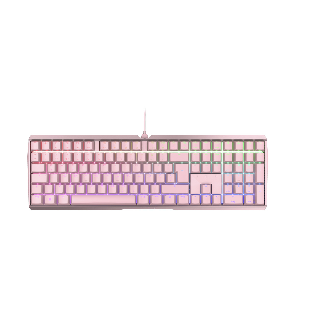Image of CHERRY MX 3.0S RGB keyboard USB QWERTZ German Rose