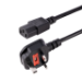 StarTech.com 10ft (3m) UK Computer Power Cable, 18AWG, BS 1363 to C13, 10A 250V, Black Replacement AC Power Cord, Kettle Lead / UK Power Cord, PC Power Supply Cable, TV/Monitor Power Cable