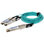 AddOn Networks AOC-Q28DD-2Q28-100G-10M-AO InfiniBand/fibre optic cable QSFP28-DD 2x QSFP28 Green