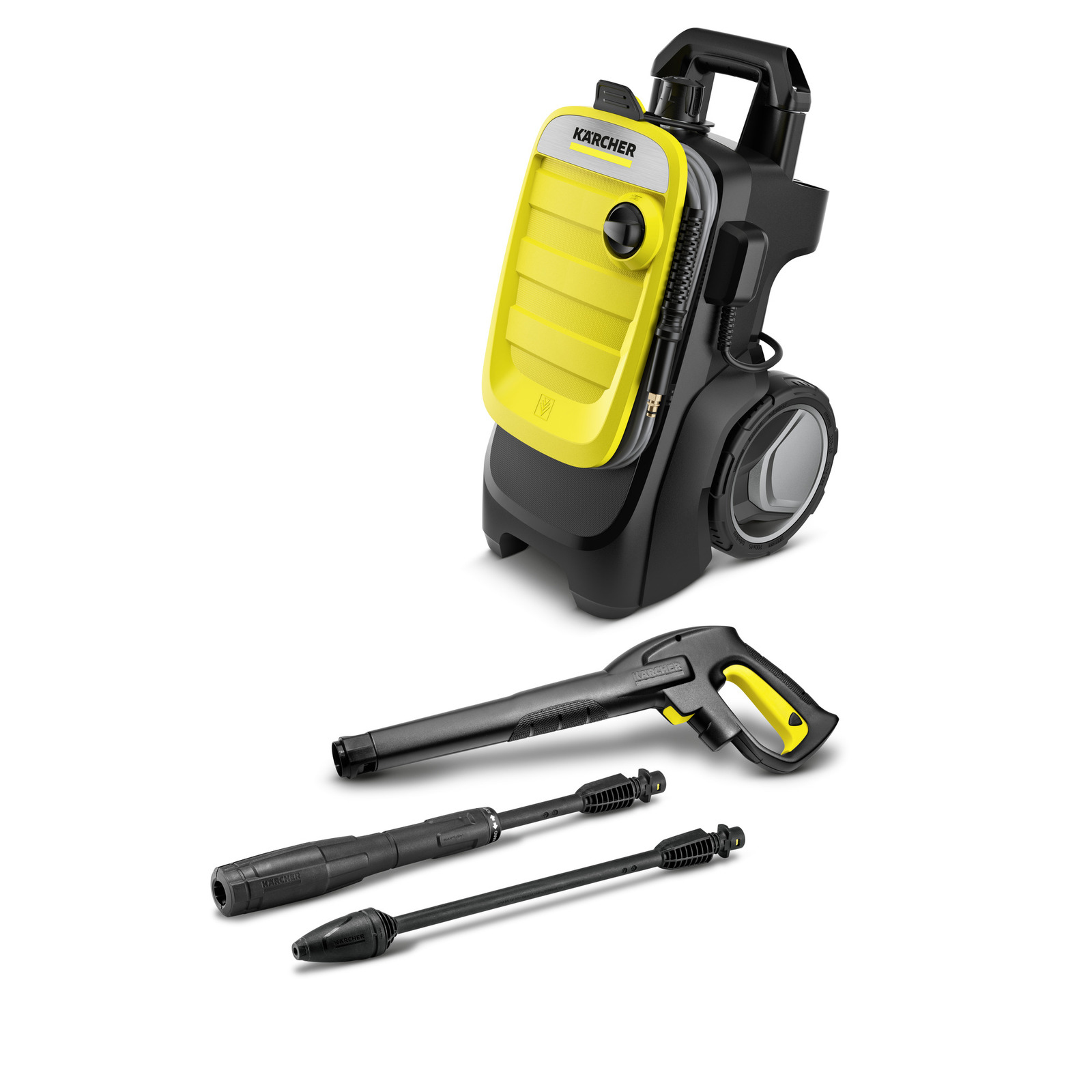 Image of Kärcher K 7 Compact - Compact - Electric - 10 m - Black - Yellow...