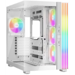 be quiet! Be Quiet! Light Base 600 LX ARGB Gaming Case w/ Glass Front & Side, ATX, Invertible, 4x ARGB Fans, 1.33M ARGB Strip & Controller, USB-C, Asus BTF Compatible, White