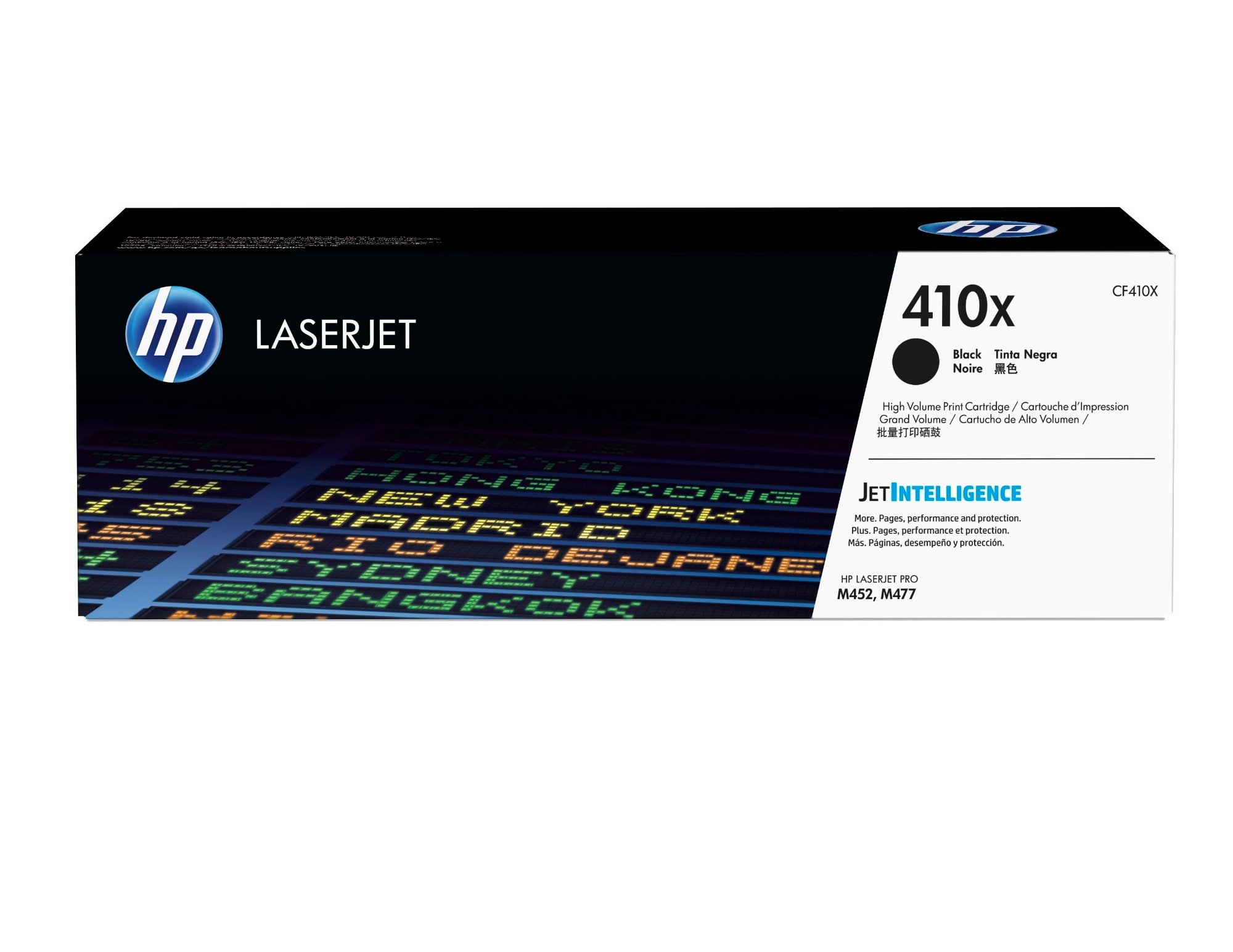 HP CF410X/410X Toner cartridge black high-capacity. 6.5K pages ISO/IEC
