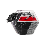 SHARPIE SH Mini Fine Blk Canister Pk72