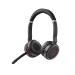 Jabra Evolve 75 Casque Sans fil Arceau Bureau/Centre d'appels Micro-USB Bluetooth Noir, Rouge