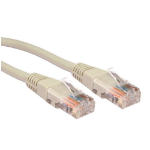 Cables Direct 1.5m Cat5e networking cable Grey U/UTP (UTP)