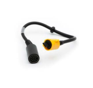 Image of Zebra P1031365-052 serial cable Black. Yellow