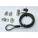 eSTUFF GLB220107 cable lock Black 1.8 m