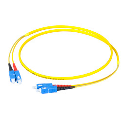 EU Product - LWL-2-Faser-Patchk..SC-SC 9/125u OS2 AD Flat Twin - Cable - Monomode fiber thumbnail