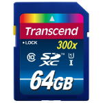 Transcend SD Card SDXC/SDHC Class 10 UHS-I 32GB