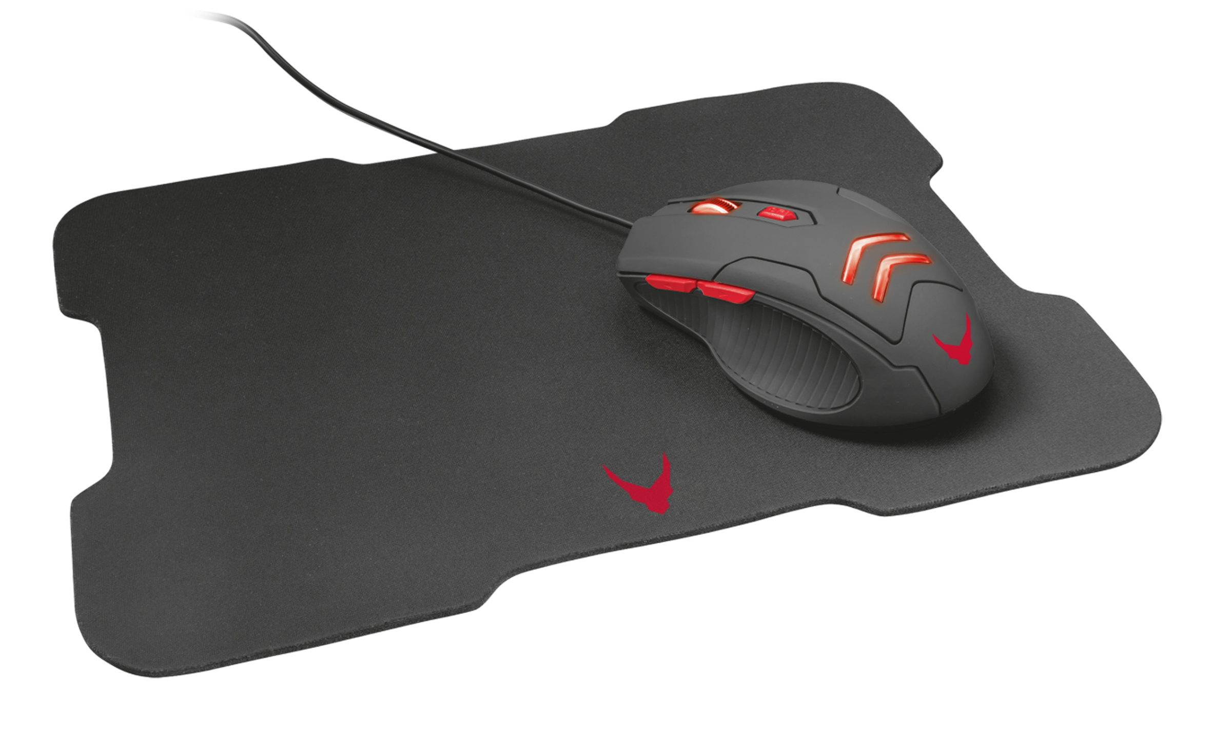 Image of Varr Gaming Mouse and Mousepad/Mat Set, Gaming Mouse: Wired USB...