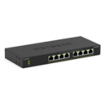 NETGEAR GS308LP Unmanaged Gigabit Ethernet (10/100/1000) Power over Ethernet (PoE) Desktop Black