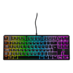 CHERRY XTRFY K4V2 RGB TKL keyboard Gaming USB QWERTY Spanish Black