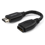 StarTech.com HD2MF6INL HDMI cable 5.98" (0.152 m) HDMI Type A (Standard) Black
