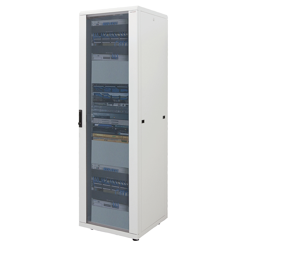 Image of LogiLink D16S66G rack cabinet 16U Freestanding rack Grey