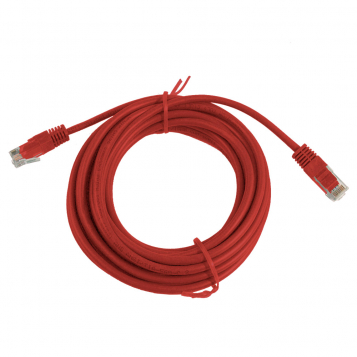 Pro Series CAT5E UTP Red Patch Cable - 5m thumbnail