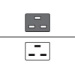 Hewlett Packard Enterprise AF574A power cable Grey 2 m C20 coupler C19 coupler