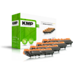 KMP TRIPLEPACK B-T57V tonercartridge 4 stuk(s) Compatibel Zwart, Cyaan, Magenta, Geel