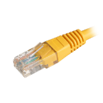 Cablenet CNL 100PK 0.3M C5e Yw UTP PVC 24AWG FMB networking cable