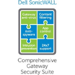 SonicWall Comprehensive Gateway Security Suite Firewall Multilingual 2 year(s)