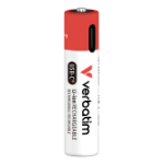 Verbatim AAA USB-C Rechargeable Battery (Pack of 4)