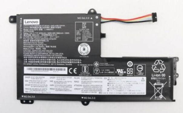 Image of Lenovo Battery 2 Cell (7.4V 30Wh) L14M2P21 - Approx 1-3 working...