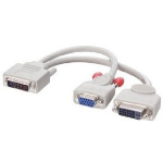 Dell Wyse 920302-02L video cable adapter DVI-I DVI-D / VGA White