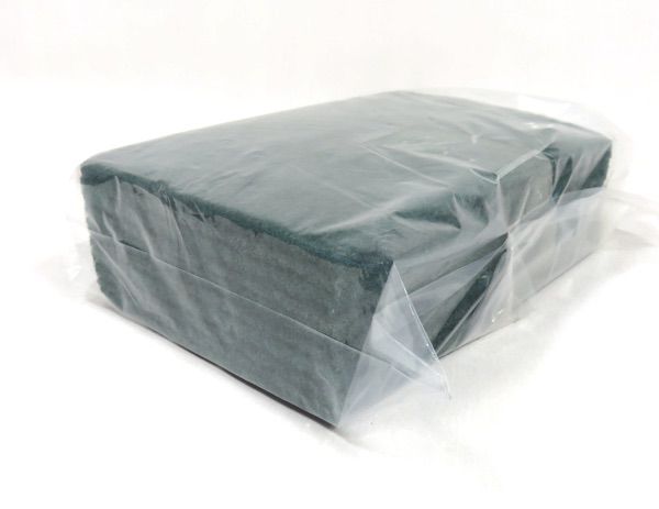 Image of DATA DIRECT Green Scouring Pad 9 x 6 Pack 10 Cleaning