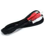 Monoprice 659 audio cable 70.9" (1.8 m) 2 x RCA Black