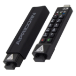 Apricorn Aegis Secure Key 3NXC USB flash drive 16 GB USB Type-A 3.2 Gen 1 (3.1 Gen 1) Black