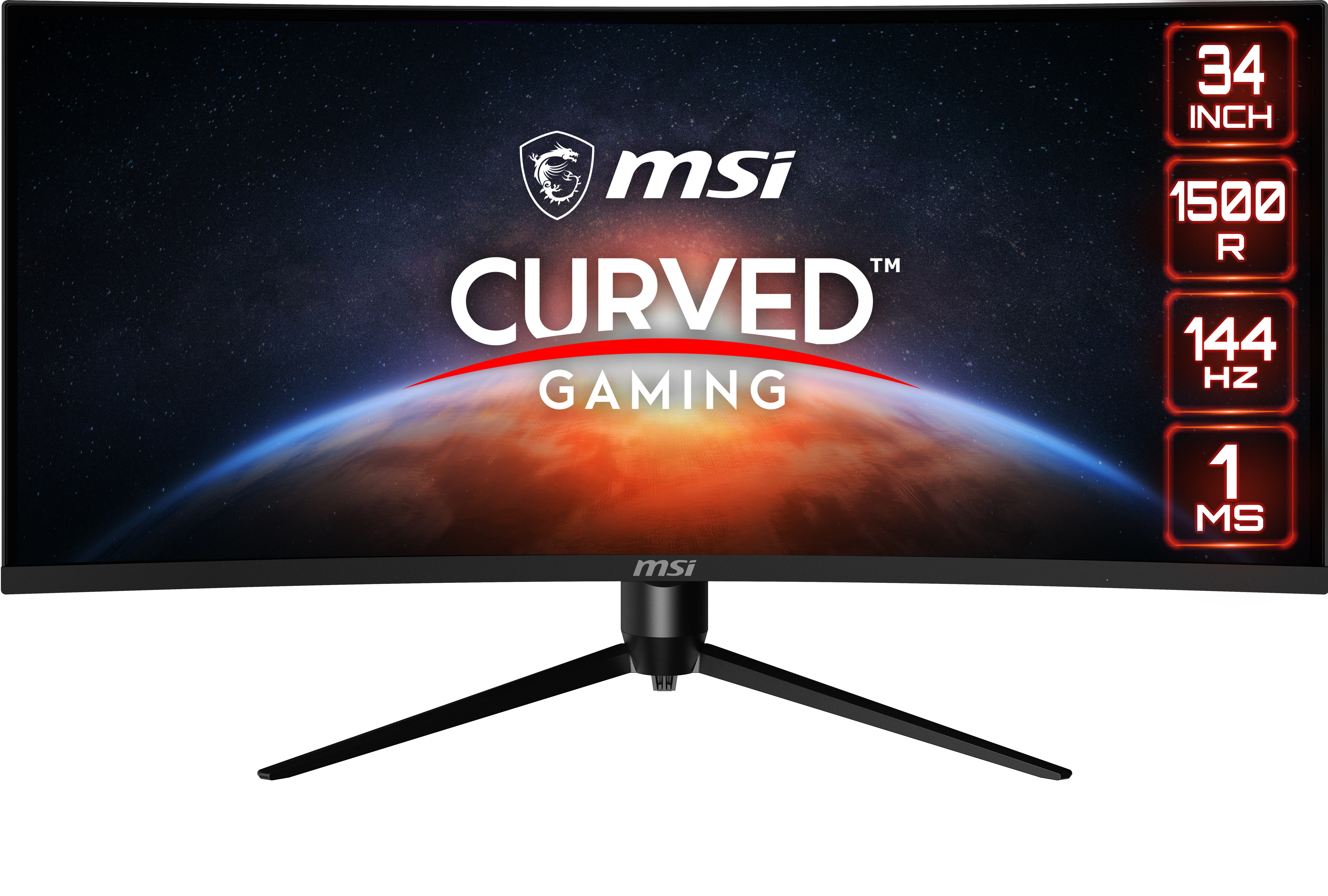 Image of MSI Optix MAG342CQR computer monitor 86.4 cm (34") 3440 x 1440...