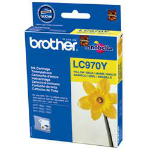 Brother LC-970YBP Ink cartridge yellow Blister, 300 pages for Brother DCP 135 C