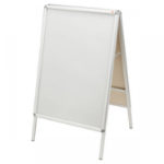 Nobo A Board Snap Frame Poster Display 700x1000mm Aluminium Frame Plastic Front Silver 1902205 DD