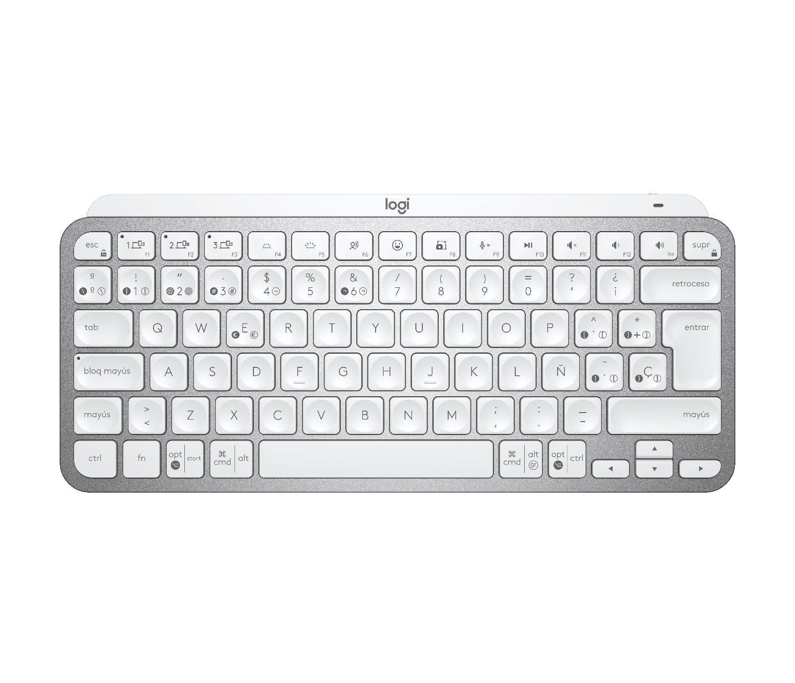 Logitech MX Keys Mini Minimalist Wireless Illuminated Keyboard