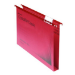 Rexel Crystalfile Classic Foolscap Suspension File 30mm Red (50)