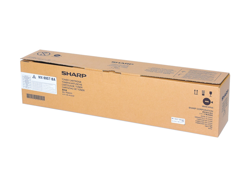 Image of Sharp MX-80GTBA Toner black, 70K pages for Sharp MX-7081