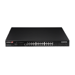 Edimax Surveillance 24-Port Gigabit PoE+ Web Smart Switch with 4-Port 10GbE SFP+ Uplinks