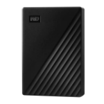 Western Digital WD My Passport WDBR9S0060BBK - Hard drive - encrypted - 6 TB - external (portable) - USB 3.2 Gen 1 - 256-bit AES - black