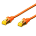 FDL 7M CAT.6a 10Gb S-FTP LSZH PATCH CABLE - ORANGE