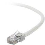 Belkin Cat5e, 25ft, 1 x RJ-45, 1 x RJ-45, White networking cable 300" (7.62 m)