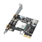 Gigabyte GC-WBAX200 netwerkkaart Intern WLAN / Bluetooth 2400 Mbit/s