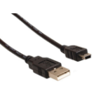 Maclean MCTV-749 USB cable USB 2.0 3 m USB A Mini-USB A Black