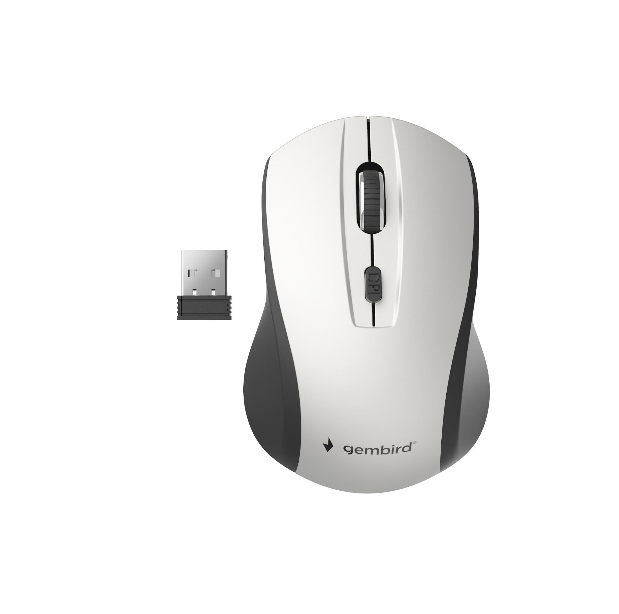 Gembird MUSW-4B-02-BS mouse Office Ambidextrous RF Wireless Optical 1600 DPI